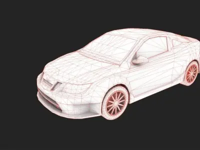 COBALT REPLICA Low-poly 3D model