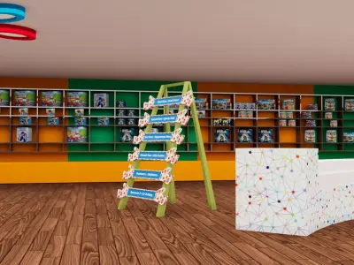 Toy Store Interior 3D model