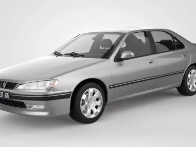 Peugeot 406 Sedan 3D model