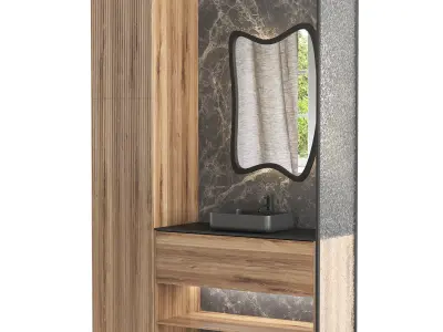 Bathroom furniture-01 3D model