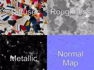 Retro-Inspired High-Top Sneaker model pack Low-poly 3D model