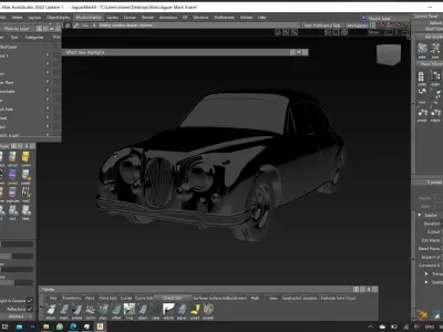 Jaguar Mark II Alias Model 3D model