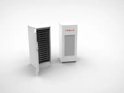 Tesla Powerpack 3D model