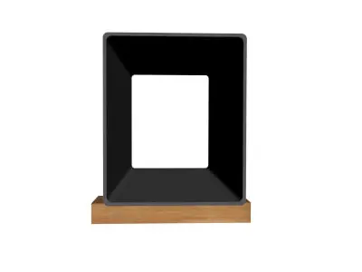 1 4in Wall x10in Rectangle Tube 3D model
