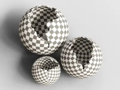 Cactus Lamp 02 Low-poly 3D model