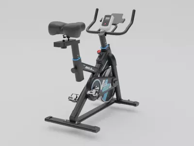 Gym Equipment Low-poly 3D model