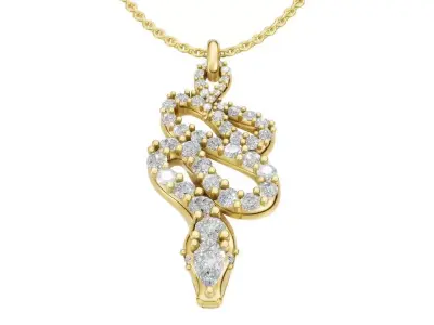 Penden Snake 3D print model