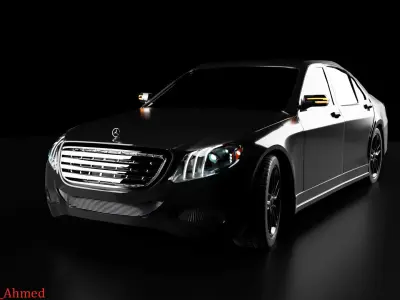 Mercedes s class maybach  3D model