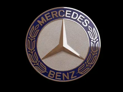 Mercedes-Benz Logo 3D model