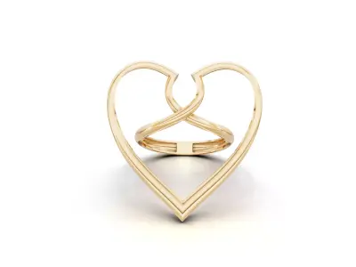 Minimal Abstract Ring 18 3D print model