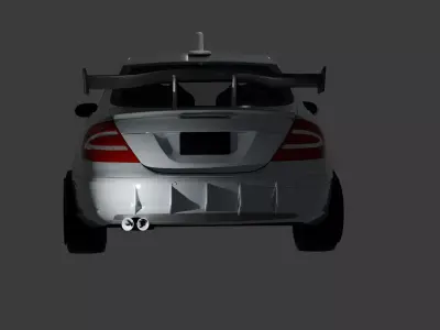 mercedes c200 koprasor body kit  3D model