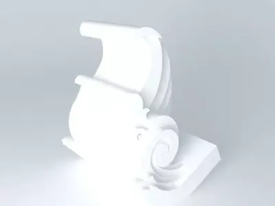 End Roof Ornament 3D model