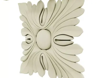 Gypsham mold Low-poly 3D model