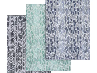 Rug Set 306 3D model