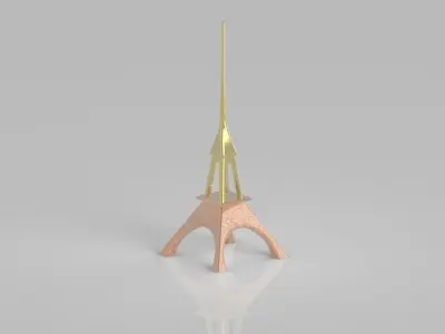 Tower eiffel Free 3D model