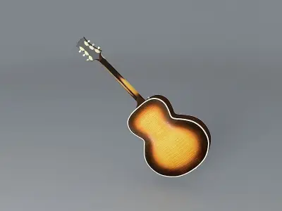 Stomberg Master 400 guitar Free 3D model