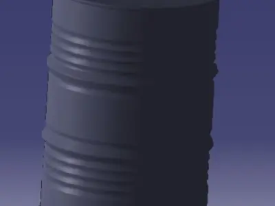 Baril de petrole 3D print model