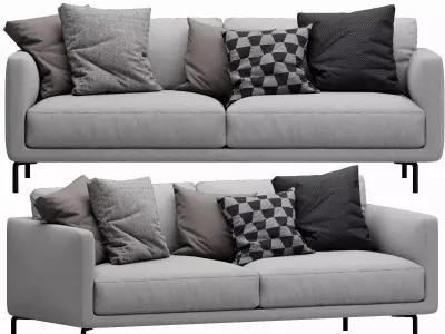 Interface Coco Sofa 3D model