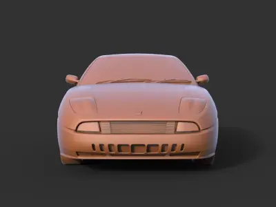 Fiat Coupe 1999 3D print model