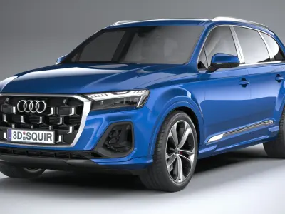 Audi Q7 2025 3D model