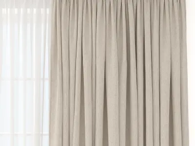 Curtains 46 3D model