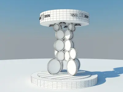 Shower Sea Design Accesiories a553a 3D model