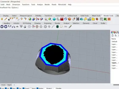 anillo leon  3D model
