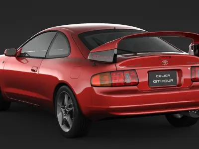 Toyota Celica GT-FOUR 3D model