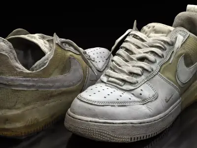 Air Force 1 Shoes 3D model