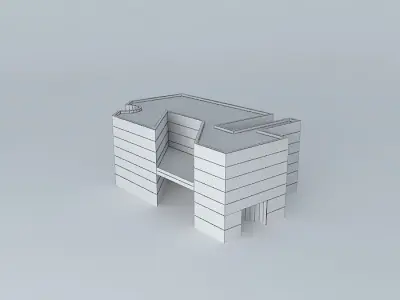 Tunnel table 3D model