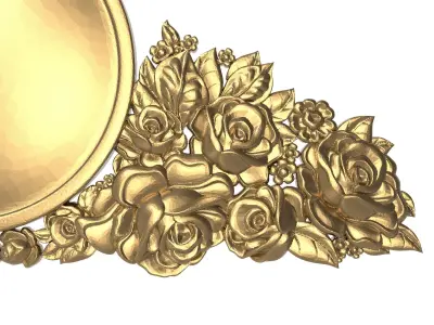 decorative pattern ready for 3D printing 3D model 33
