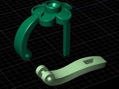 Earrings - 4 - 3D print model