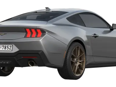 Mustang 2023 3D model