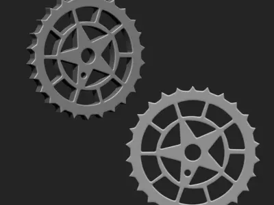 Steampunk Gears IMM Brush Pack 21 in One Vol 3 3D model