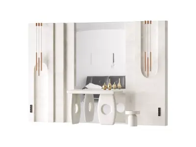 Decorative Wall panel  39 3D model