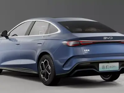 BYD Seal 06 DM-i 2024 with Interior 3D model