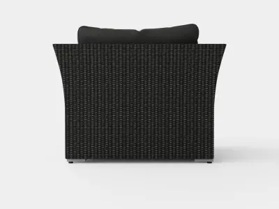 Caracas Lounge Set Chair Low-poly 3D model