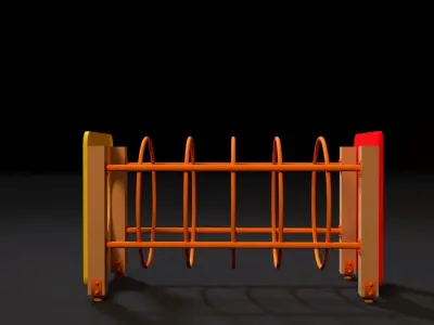 Sports complex 25 3D model