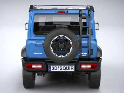 Suzuki Jimny 4expedition 2024 3D model