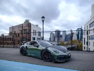 Porsche 911 Techart 3D Model 3D model