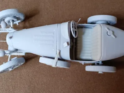 Bugatti Type 35A Printable 3D print model