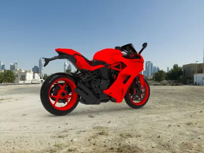 Ducati SuperSport 950 3D model