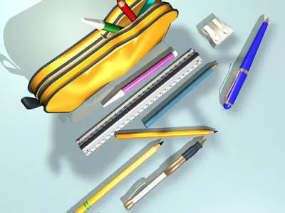 School case 3D model