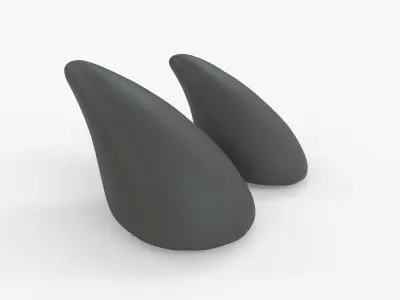 Small Devil Horns Bundle - Judith 3D print model