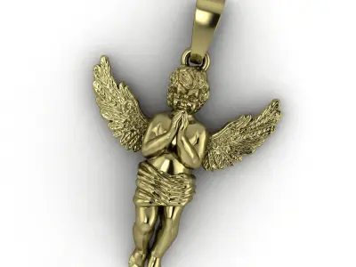 Angel 3D print model