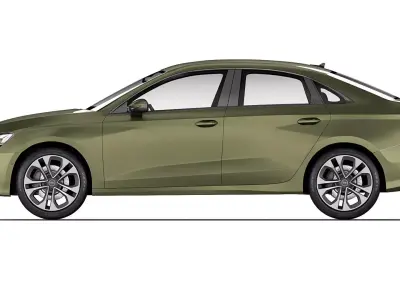 Audi A3 Sedan 2025 3D model