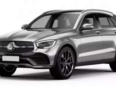 Mercedes-Benz GLC AMG 2020 3D model