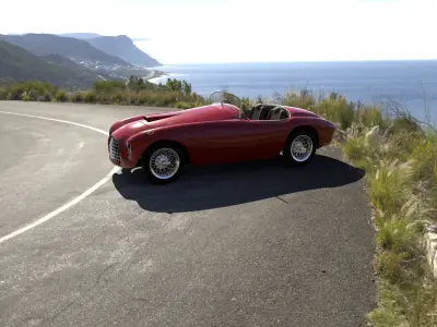 Ferrari 166M Barchetta 3D model