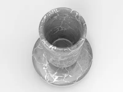 Susa Vase Low-poly 3D model