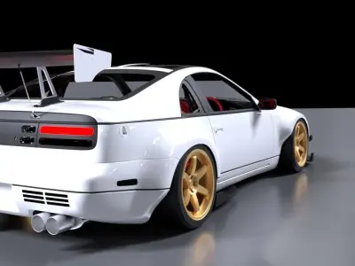 Nissan 300ZX Tenshi Zeta 3D model